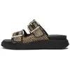 Image de Sandales compensées à boucle femme FitFlop Gen-FF Noir 39 A2Q-001