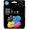 Image de HP 934/935 (6ZC72AE-LS1) - Pack de 4 cartouches d'encre Noir/Cyan/Magenta/Jaune