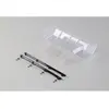 Image de Polycarbonate Wing, Pre Cut,Clear: 8/E/T 4.0 TLR340004