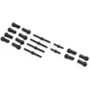 Image de Losi Adjustable Turnbuckle Set (6) : Mini JRX2 LOS211027