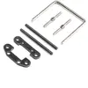 Image de Front Hinge Pin & Brace Set: SuperRockRey LOS254058