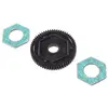 Image de Spur Gear w/ Slipper Pads 60T 0.5M: Mini-T 2.0 LOS212016