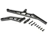 Image de Chassis Brace SetRearAluminum Black: DBXL-E 2.0 LOS351015