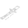 Image de Center Chassis Brace & Standoffs: Baja Rey LOS231011