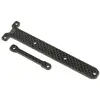 Image de Carbon Chassis Brace Support Set : 22X-4 TLR231088