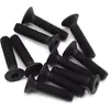 Image de Flat Head Screws, Stl, BO, M4 x 18mm (10) - Losi LOS255020