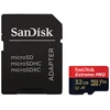 Image de SanDisk Extreme Pro microSDHC UHS-I U3 V30 A1 32 Go + Adaptateur SD