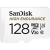 Image de SanDisk High Endurance microSDXC UHS-I U3 V30 128 Go + Adaptateur SD