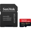Image de SanDisk Extreme PRO microSDXC UHS-I U3 64 Go + Adaptateur SD