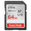 Image de SanDisk Ultra SDXC UHS-I U1 64 Go (SDSDUNB-064G-GN6IN)