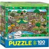 Image de Puzzle 100 piÃ¨ces : Cherche et trouve : Une journÃ©e au zoo