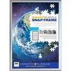 Image de Cadre pour puzzle en aluminium argent