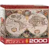 Image de Puzzle 2000 pièces : Carte du monde antique EuroG-8220-1997