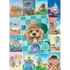 Image de Puzzle 500 pièces Larges : La vie de chien