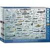 Image de Puzzle 2000 pièces : Evolution of Military Aircraft EuroG-8220-0578