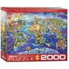 Image de Puzzle 2000 piÃ¨ces : Monde fou