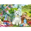 Image de Puzzle 500 pièces Larges : Pique-nique Scottie EuroG-6500-5461