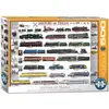 Image de Puzzle 500 pièces Larges : Histoire des trains