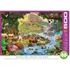 Image de Puzzle 500 pièces XL : L'arche de Noé avant la pluie EuroG-6500-0980