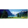 Image de Puzzle 1000 pièces panoramique : Lac Louise Les Rocheuses canadiennes EuroG-6010-1456