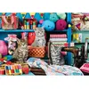 Image de Puzzle 1000 pièces : Chatons dans la salle de couture - Greg Cuddiford EuroG-6000-6020