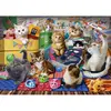 Image de Puzzle 500 pièces XL : L'heure du jeu des chatons d'Andrew Farley EuroG-6500-6143