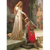 Image de Puzzle 1000 piÃ¨ces : Edmung Blair Leighton : L'adoubement