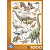 Image de Puzzle 1000 pièces : Dinosaures de la période du Jurassique EuroG-6000-0099