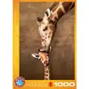 Image de Puzzle 1000 pièces : Bisou d'une mère girafe EuroG-6000-0301