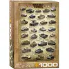 Image de Puzzle 1000 pièces : Chars d'assaut de la Seconde Guerre Mondiale EuroG-6000-0388