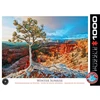 Image de Puzzle 1000 piÃ¨ces : Lever de soleil hivernal dans le canyon