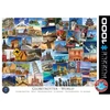 Image de Puzzle 1000 piÃ¨ces : Globetrotter, Le monde