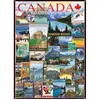 Image de Puzzle 1000 piÃ¨ces : Posters vintage du Canada