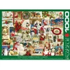 Image de Puzzle 1000 piÃ¨ces : Anciennes cartes de NoÃ«l
