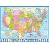 Image de Puzzle 1000 pièces : Carte des Etats-Unis EuroG-6000-0788