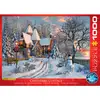 Image de Puzzle 1000 pièces : Chalet de Noël EuroG-6000-0790