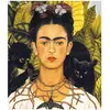 Image de Puzzle 1000 pièces : Frida Kahlo : Autoportait avec collier d'épines et colibri EuroG-6000-0802
