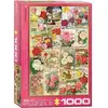 Image de Puzzle 1000 pièces : Catalogues de graines de roses EuroG-6000-0810