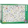 Image de Puzzle 1000 pièces : Le monde des oiseaux EuroG-6000-0821