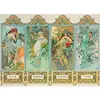 Image de Puzzle 1000 pièces : Alphonse Maria Mucha : Les 4 saisons EuroG-6000-0824