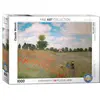 Image de Puzzle 1000 piÃ¨ces - Fine Arte Collection : "Les coquelicots" Claude Monet