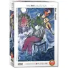 Image de Puzzle 1000 pièces : Le violoniste bleu, Marc Chagall EuroG-6000-0852