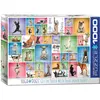Image de Puzzle 1000 pièces : Chiens de yoga EuroG-6000-0954