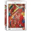 Image de Puzzle 1000 piÃ¨ces : Le triomphe de la musique, Marc Chagall