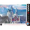 Image de Puzzle 1000 pièces : Château de Neuschwanstein en hiver EuroG-6000-5419