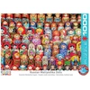 Image de Puzzle 1000 piÃ¨ces : PoupÃ©es russes matriochkas
