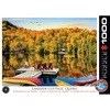 Image de Puzzle 1000 piÃ¨ces : Chalet au bord du lac, QuÃ©bec