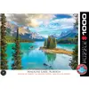 Image de Puzzle 1000 pièces : Lac Maligne, Alberta EuroG-6000-5430