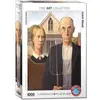 Image de Puzzle 1000 piÃ¨ces : Gothique amÃ©ricain, Grant Wood