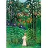 Image de Puzzle 1000 pièces : Femme marchant dans une forêt exotique, Henri Rousseau EuroG-6000-5608